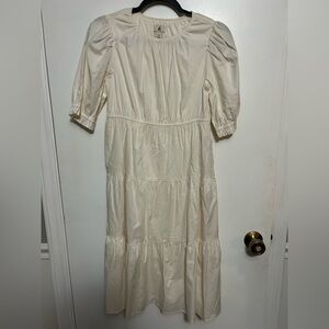 Girls ivory dress